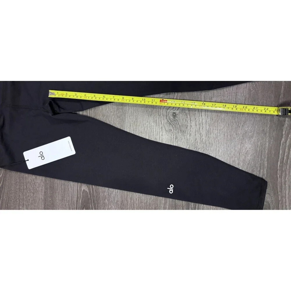 Black Alo Yoga 7/8 High-Waist Airbrush Leggings NWT - Size Small - SHIPS FAST!
